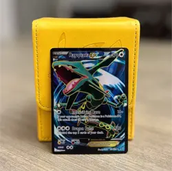 (RARE) Pokemon TCG Rayquaza EX Full Art Holo Ultra Rare Roaring Skies 104/108 - Image 1
