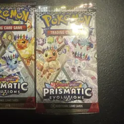 Lot of 105x Prismatic Evolutions Packs from Collection Boxes Pokemon RESEALED RD - Image 4