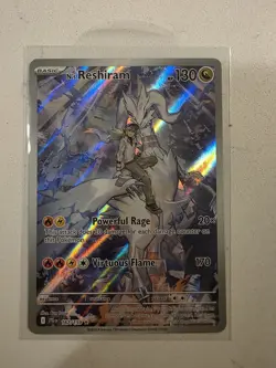 Pokemon N's Reshiram Illustration Rare Holo 167/159 Basic Sv09: Journey Together - Image 1