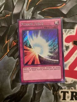 Mirror Force - NM - LCYW-EN091 - Unlimited - Secret Rare - Yu-Gi-Oh! TCG - Image 1