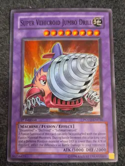 Super Vehicroid Jumbo Drill POTD-EN036 Power of the Duelist-1st Edition VLP - Image 1