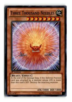 Three Thousand Needles - REDU-EN039 1st Edition - YuGiOh-LP - Image 1