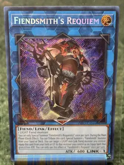 Yugioh Fiendsmith Requiem INFO-EN046 1st Edition Secret Rare - Image 1