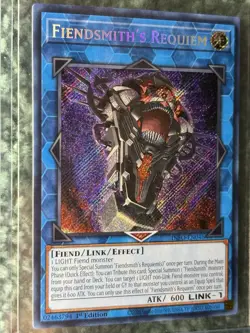 Yugioh Fiendsmith Requiem INFO-EN046 1st Edition Secret Rare - Image 4