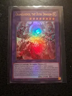 Yugioh Granguignol the Dusk Dragon CH01-EN050 Ultra Rare 1st Edition Near Mint - Image 1