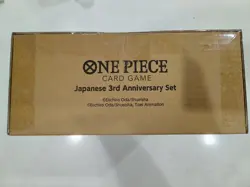 ONE PIECE Card Game 3rd Anniversary Set Box Japanese Factory Sealed New - Image 1