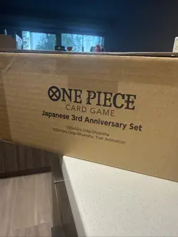 Sealed One Piece Japanese 3rd Anniversary Set (English) In Hand - Image 1