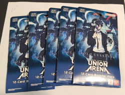 Union Arena Solo Leveling Sleeved Booster Blister Pack x 5 English - Image 1