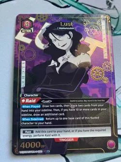 Lust UE09BT/FMA-1-090 SR 1 Star | Union Arena TCG NM - Image 3