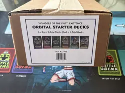 Wonders Of The First WOTF CCG Kickstarter Case Of Orbital Starter Decks Sealed - Image 1