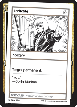 Indicate [Mystery Booster 2 Playtest Cards] Near Mint - Image 1