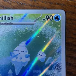 Vanillish 112/086 Sv: White Flare Holo Pokemon TCG Card - Image 4