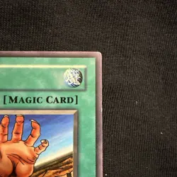 Yu-Gi-Oh! TCG Fissure Spell Card LOB-057 Legend of Blue Eyes Konami 1996 - Image 3