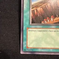 Yu-Gi-Oh! TCG Fissure Spell Card LOB-057 Legend of Blue Eyes Konami 1996 - Image 5