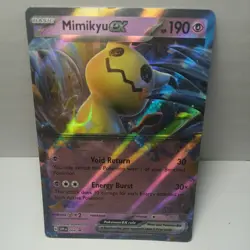 Pokemon Mimikyu EX SVP004 Black Star Promo Card NM - Image 1