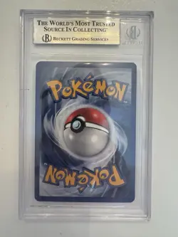 Pokemon TCG Erika Trainer Card 16/132 Holo Rare Gym Heroes Beckett 8 - Image 2