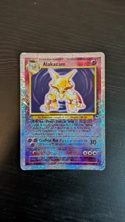 Alakazam Reverse Holo Legendary Collection 1/110 ENG - Pokemon Card Rare - Image 1