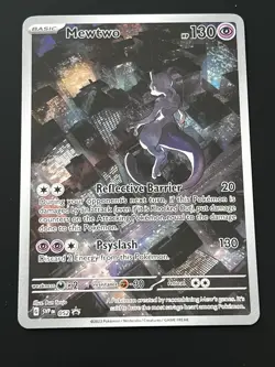Mewtwo 052 Sv: Scarlet & Violet Black Star Promo Cards Holo - Image 1