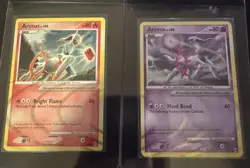 Pokemon TCG Arceus Card Ar7 and Ar3 Holo Rare Set Pokemon - Image 1