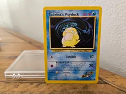 Pokemon Card - Sabrina's Psyduck Gym Challenge 1st Edition 99/132 Common - Image 1