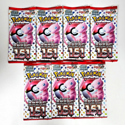 7+1 PACKS(49+5 Cards) 151+Random Pokemon TCG Cards Booster Factory Sealed KOREAN - Image 1