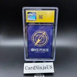 CGC 10 PRISTINE Luffy P-110 Premium Card Collection ONE PIECE DAY 25 Japanese - Image 2