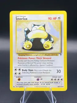 SNORLAX - 64/110 - Legendary Collection - Uncommon - Pokemon Card - Image 1