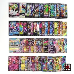 Pokemon Card Bulk Lot 100 V ex VMAX VSTAR NM-LP No Dupes Japanese US Stock 726 - Image 1