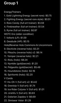 Pokemon TCG Bulk Lot 200+ Cards | Vintage WOTC + Holos + V/EX/GX/ex + Modern - Image 3