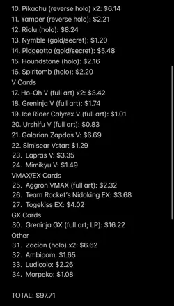 Pokemon TCG Bulk Lot 200+ Cards | Vintage WOTC + Holos + V/EX/GX/ex + Modern - Image 4