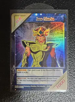 Knights Of The Zodiac A New Era Of Heroic Legends Foil Leo Aioria Card - Image 1