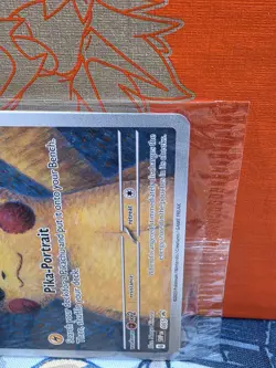 Pokemon Pikachu with Grey Felt Hat Van Gogh Museum Promo Card Sealed NM/MINT - Image 5