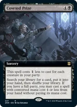 Coveted Prize - Extended Art x1 - Zendikar Rising - NM-Mint, English - Zendikar - Image 1