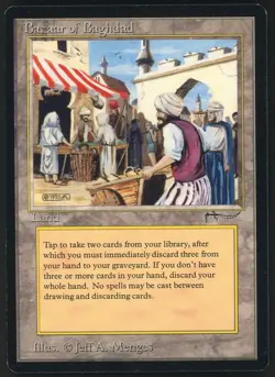 1993 MTG Magic The Gathering Arabian Nights Bazaar of Baghdad - Image 1