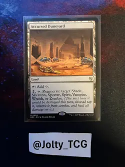 Accursed Duneyard Commander: Aetherdrift Regular - Image 1