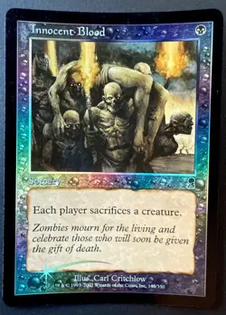 Innocent Blood 145/350 FOIL – Odyssey Magic: The Gathering 2001 - Image 1