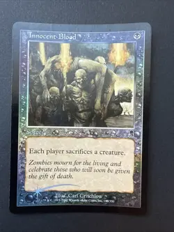 Innocent Blood 145/350 FOIL – Odyssey Magic: The Gathering 2001 - Image 2