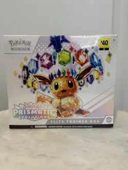 Pokemon TCG Prismatic Evolutions Elite Trainer Box ETB - Factory Sealed - Image 1