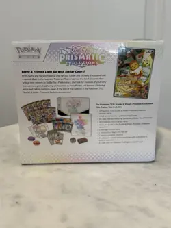 Pokemon TCG Prismatic Evolutions Elite Trainer Box ETB - Factory Sealed - Image 3