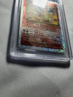 Pokemon TCG Charizard Legendary Collection 3/110 Reverse Holo Rare CGC 3.5 - Image 3