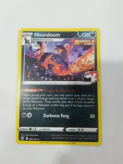 Houndoom Pokemon Prize Pack Series 1 Promo Pokemon Card NM/LP Play Stamp - Image 1