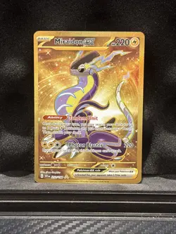 Miraidon ex 253/198 Pokemon Card Scarlet & Violet Hyper Rare NM - Image 1