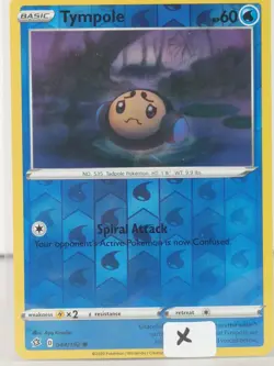 Tympole - POKEMON - Rebel Clash - 044/192 - Reverse Holo - NM - X - Image 4