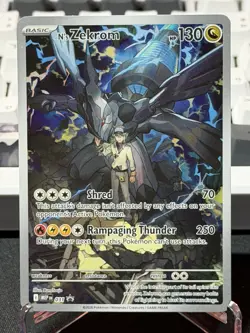 Pokemon TCG N's Zekrom 031 Promo Regular MEP EN Basic 130 HP 70 250 Attack - Image 1