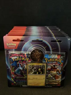 10X Pokemon Mega Evolution & Phantasmal Flames 2-Pack Blister Sealed - Raikou - Image 1