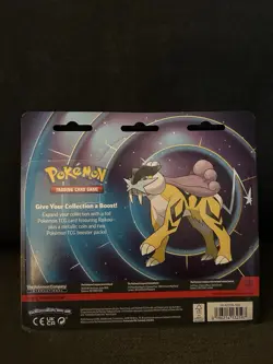 10X Pokemon Mega Evolution & Phantasmal Flames 2-Pack Blister Sealed - Raikou - Image 4