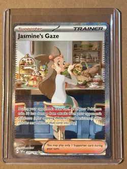 Jasmine's Gaze 245/191 Sv08: Surging Sparks Holo - Pokemon Card - Image 1