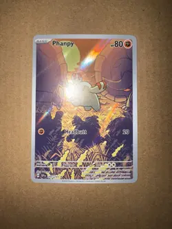 Phanpy Illustration Rare Holo Sv08 Surging Sparks 205/191 Pokemon TCG - Image 4