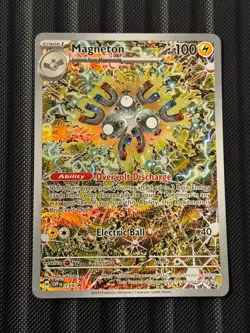 Magneton SVP 159 Scarlet & Violet Black Star Promo Pokemon Card NM - Image 1