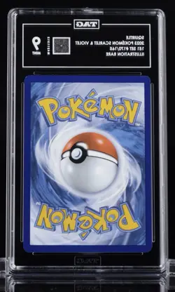 2023 Pokemon Scarlet & Violet 151 Illustration Rare Squirtle 170/165 TAG 9 - Image 2